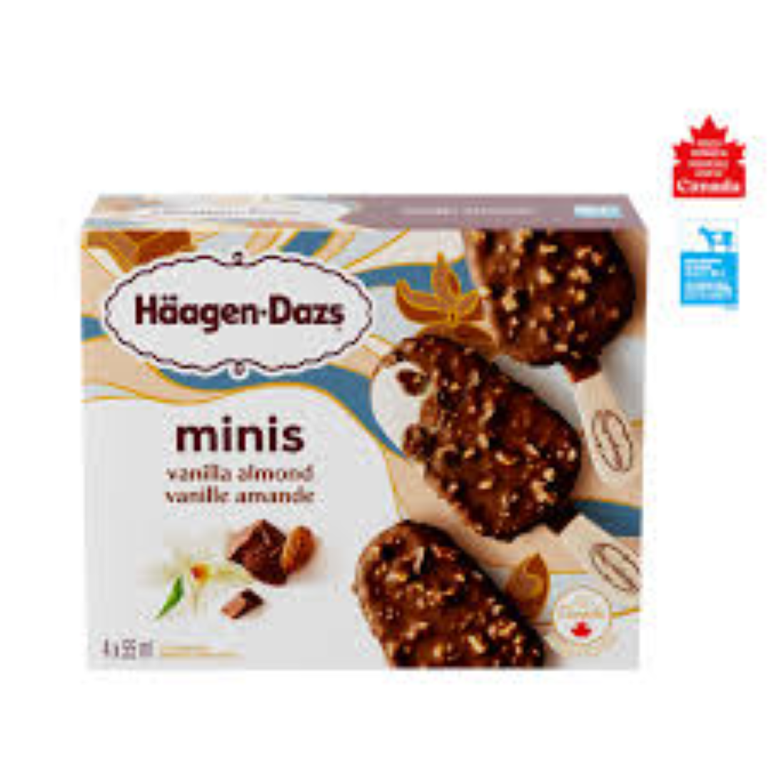 HAAGEN DAZS MINI STICK BARS VCA & CCA 200ML